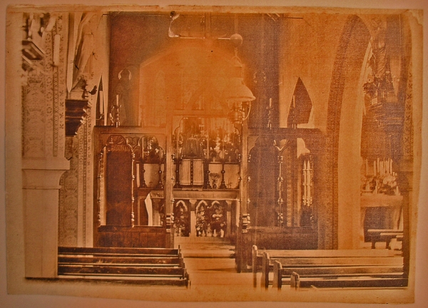 Interior looking east pre 1928 (Image: courtesy Michael Wortley)