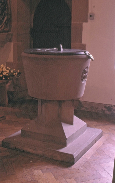Baptismal font (Image: Brian Andrews)