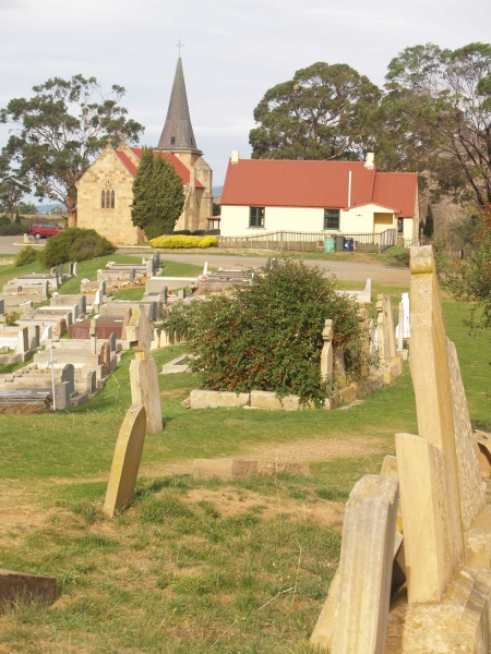 Church from the cemetery (Image: Brian Andrews)