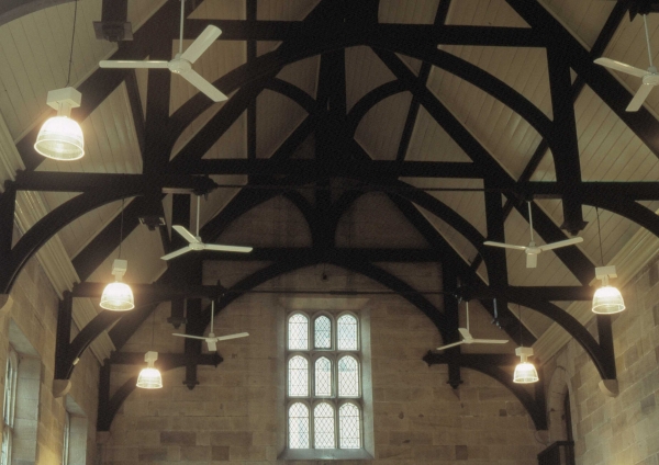 Roof trusses (Image: Brian Andrews)