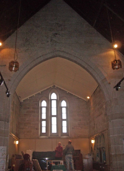 Interior looking east (Image: Jude Andrews)