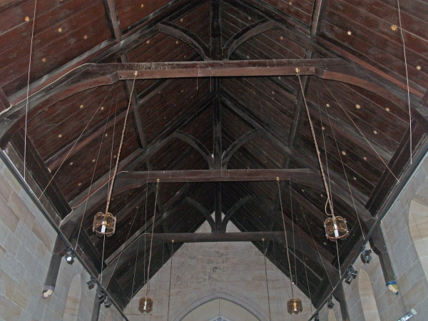 The nave roof (Image: Brian Andrews)