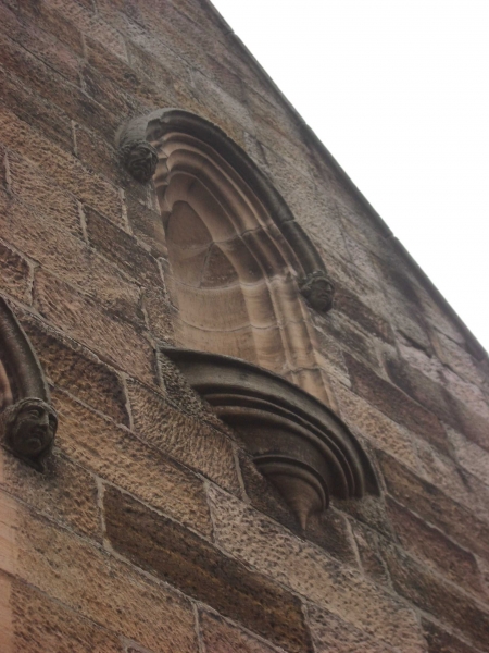 Statue niche on west wall (Image: Jude Andrews