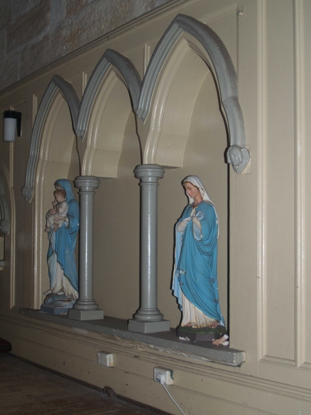 Sedilia in chancel south wall (Image: Brian Andrews)