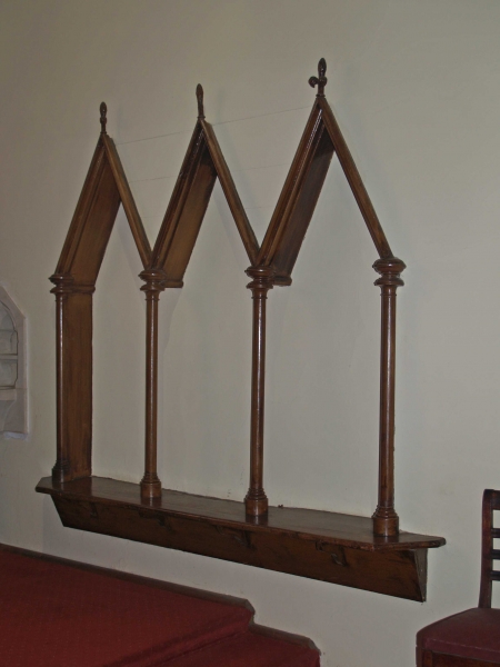 Sedilia in chancel south wall (Image: Brian Andrews)