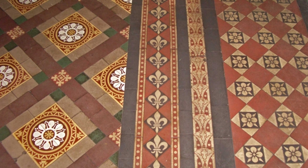 Floor tiles (Image: Brian Andrews)