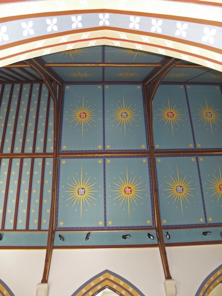 Chancel roof detail (Image: Brian Andrews)