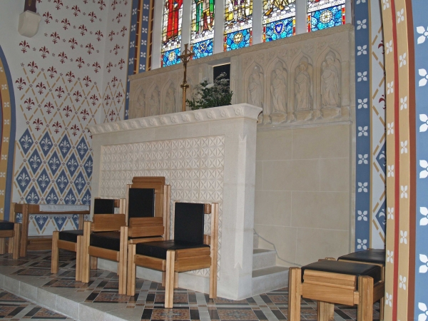 High altar reredos (Image: Brian Andrews)