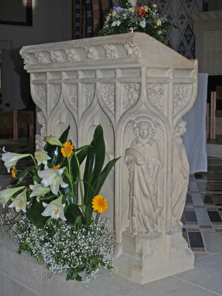 Lectern style pulpit (Image: Brian Andrews)