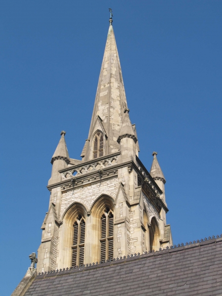 Steeple from south east (Image: Brian Andrews)