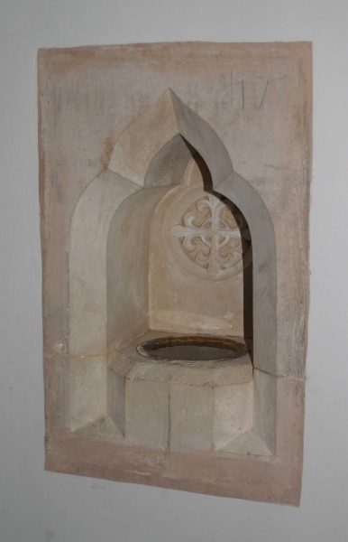 Holy water stoup (Image: Brian Andrews)