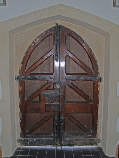 West door (Image: Brian Andrews)