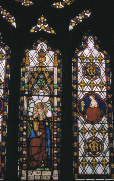 Lady Chapel window detail (Image: Brian Andrews)