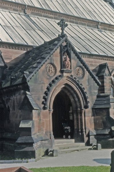 South porch from south west (Image: Brian Andrews)
