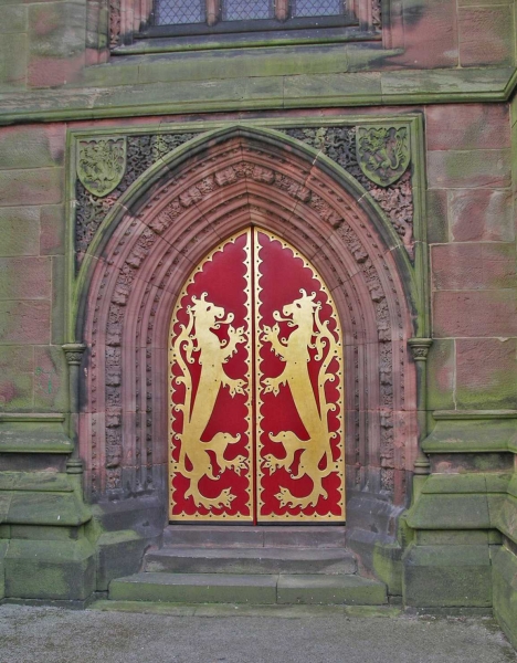 West door (Image: Nicholas Callinan)