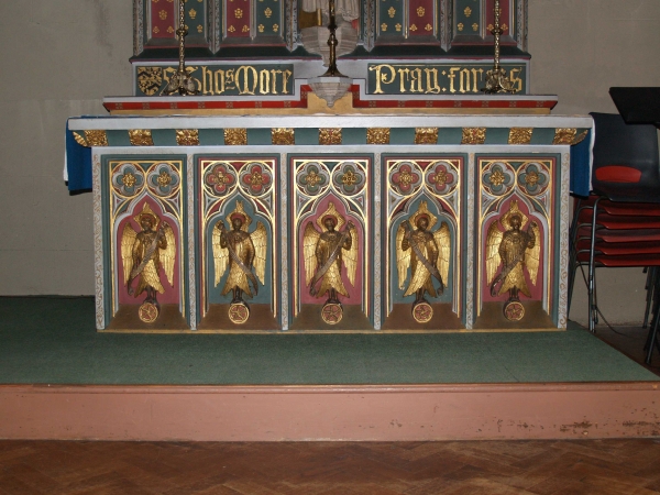 Detail of altar (Image: Brian Andrews)