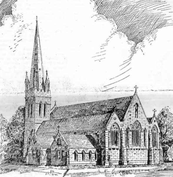 Architect Austin MacKay's rebuilding scheme (private collection)