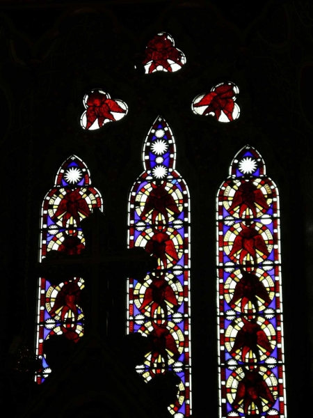Blessed Sacrament Chapel east window (Image: Nicholas Callinan)