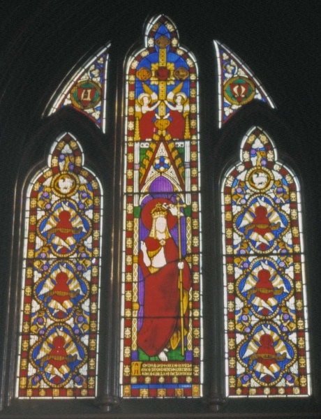 Blessed Sacrament Chapel east window (Image: Brian Andrews)