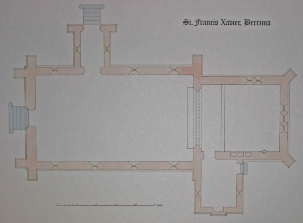 Measured ground plan (Brian Andrews)