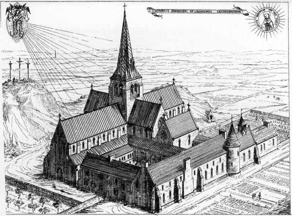 Pugin's original design (Source: Pugin's 'Present State', 1843)