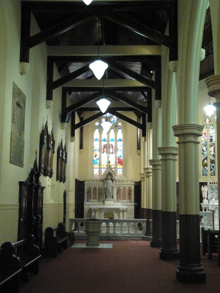 North aisle looking east (Image: Fr Don Richardson)