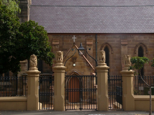 South porch and entrance gate (Image: Fr Don Richardson)