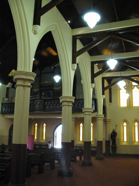 Interior looking south west (Image: Fr Don Richardson)