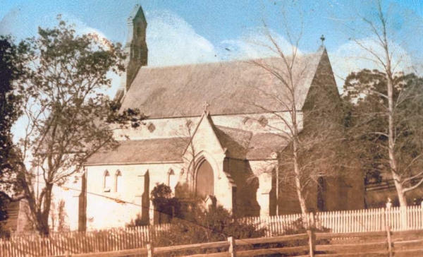 North west view early 1890s (Image: Archdiocese of Hobart Archives)