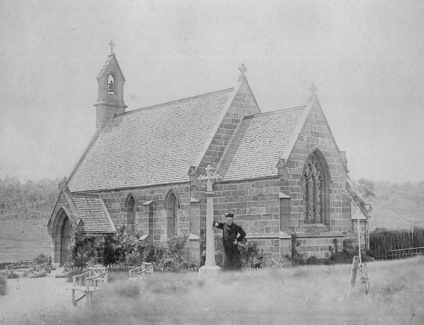 South east elevation, c.1860s (Image: Archdiocese of Hobart Archives)