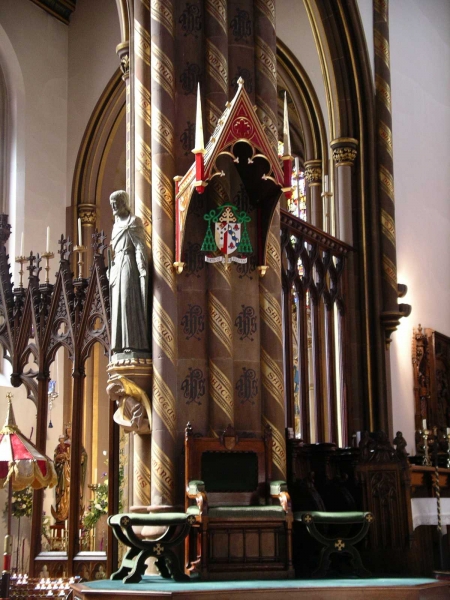 Cathedra and Lady chapel (Image: Nicholas Callinan)