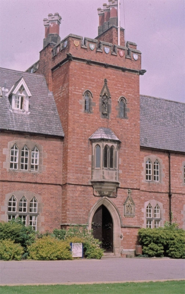 Entrance tower (Image: Brian Andrews)