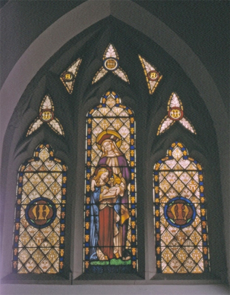 <p>Chancel east window (Image: Brian Andrews)</p>