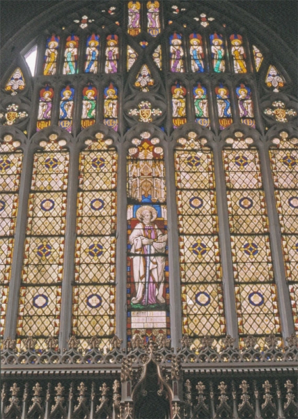 <p>Chancel east window (Image: Brian Andrews)</p>