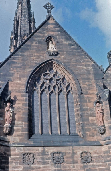 Chancel east elevation, 1977 (Image: Brian Andrews)