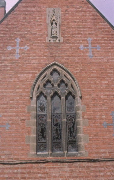 Original chapel east wall (Image: Brian Andrews)