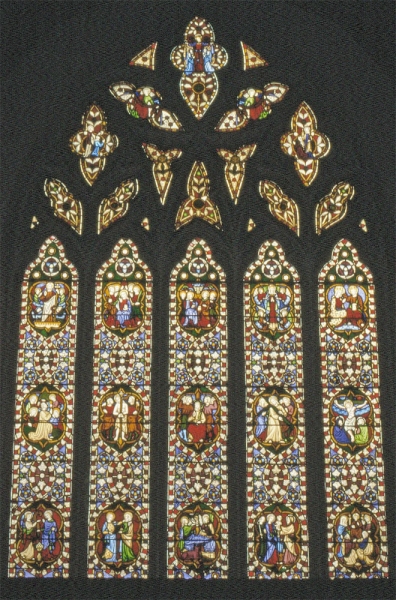 <p>Chapel east window (Image: Brian Andrews)</p>