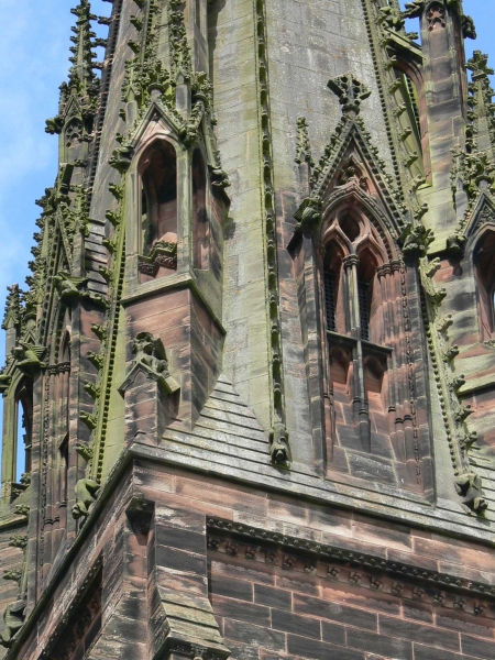 Spire base detail (Image: John Maidment)