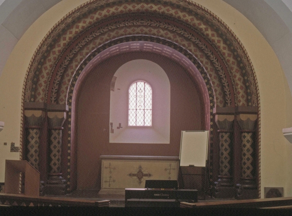Crypt east end (Image: Brian Andrews)