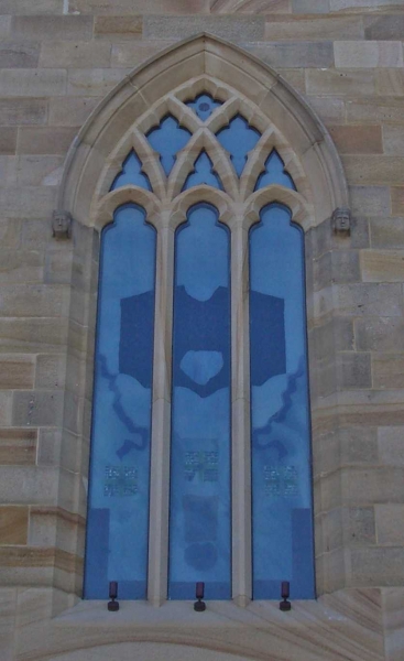 Former chancel east window (Image: Jude Andrews)