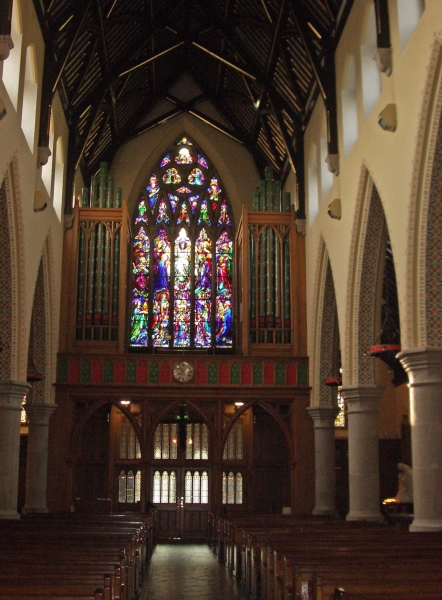 Interior looking west (Image: Jude Andrews)