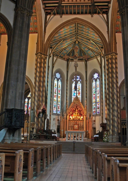 Interior looking east (Image: John Maidment)
