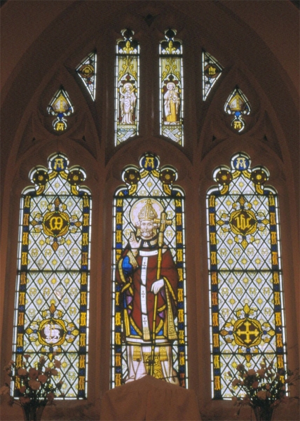 <p>Chancel east window (Image: Brian Andrews)</p>