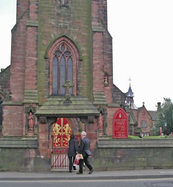 Lych gate and tower base (Image: Nicholas Callinan)