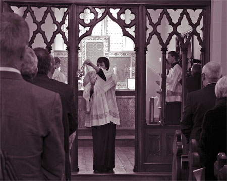 Incensing congregation