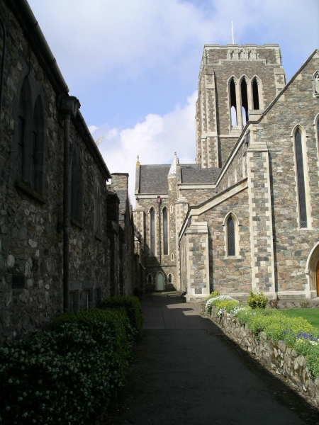 South flank of abbey church (Image: Nicholas Callinan)