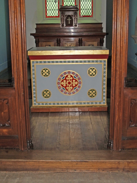 New forward altar (Image: Brian Andrews)