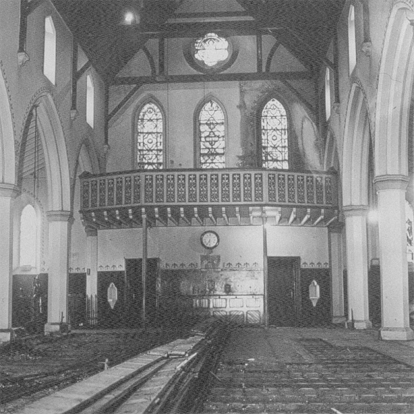 <p>Old interior looking west (Image: Dudley Parish)</p>