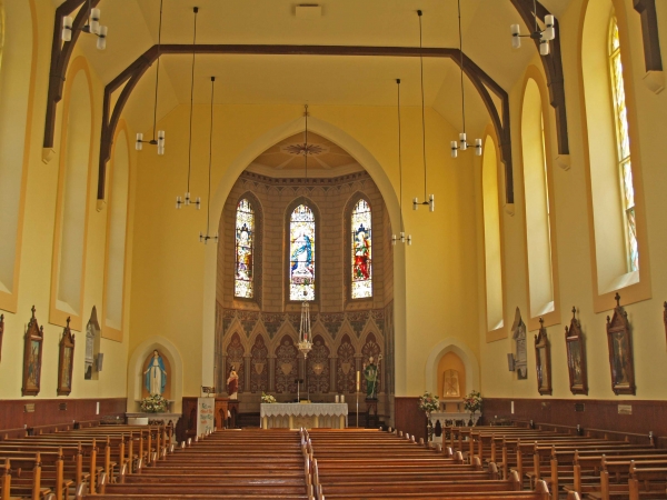 Interior looking east (Image: Brian Andrews)