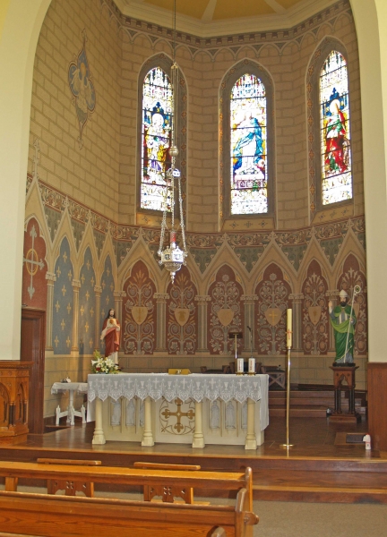 Detail of chancel (Image: Brian Andrews)
